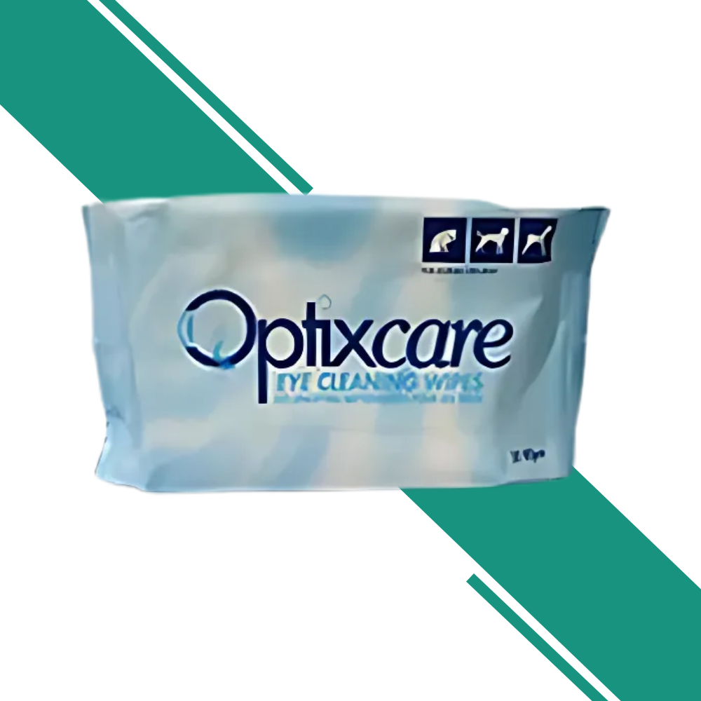 Optixcare Eye Cleaning Wipes for Dogs, Cats and Horses